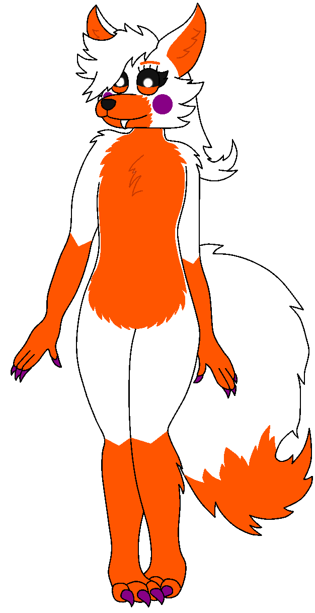 Lolbit fox furry cute art cartoon